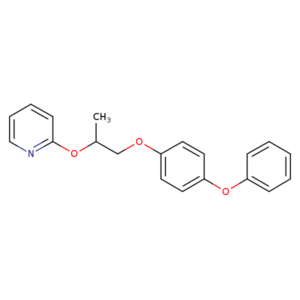 Structural image of Pyriproxyfen