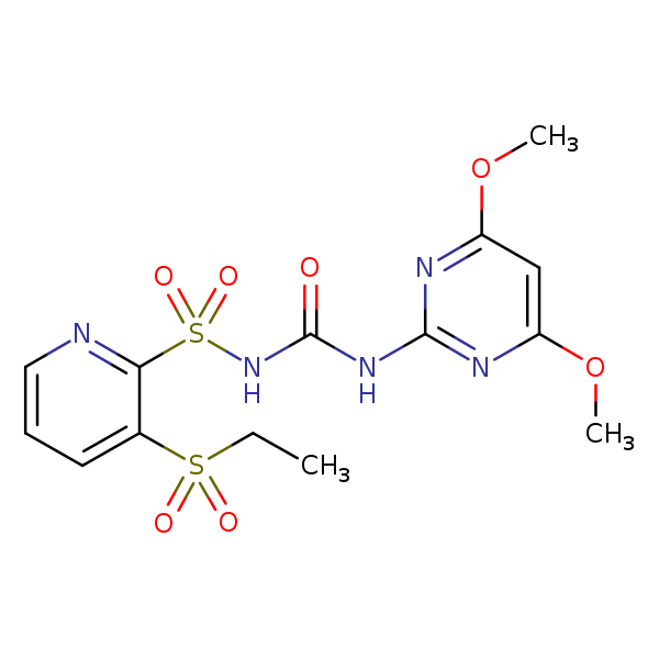 Structural image of Rimsulfuron
