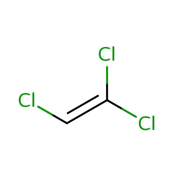 Structural image of Trichloroethylene