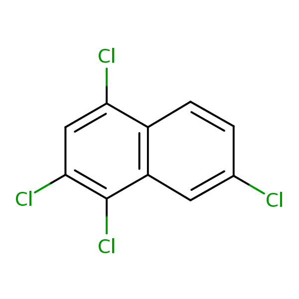 Structural image of Naphthalene, 1,2,4,7-tetrachloro-
