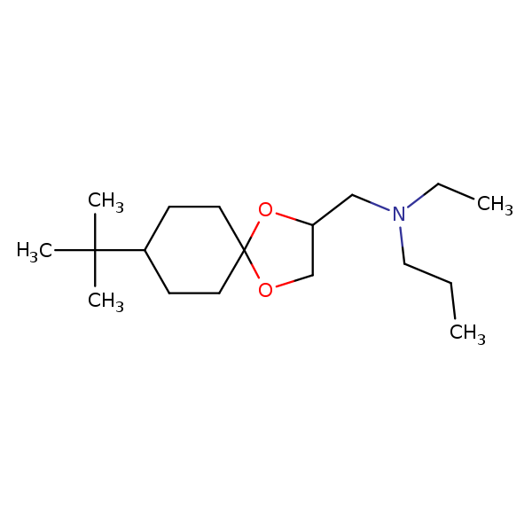 Structural image of Spiroxamine