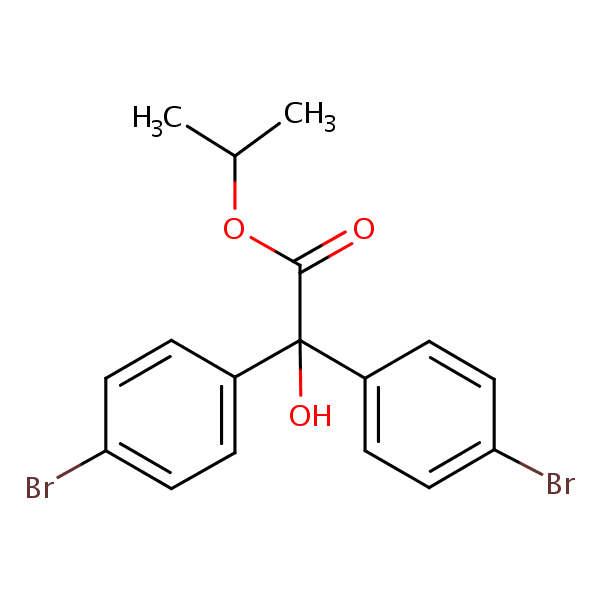 Structural image of Bromopropylate