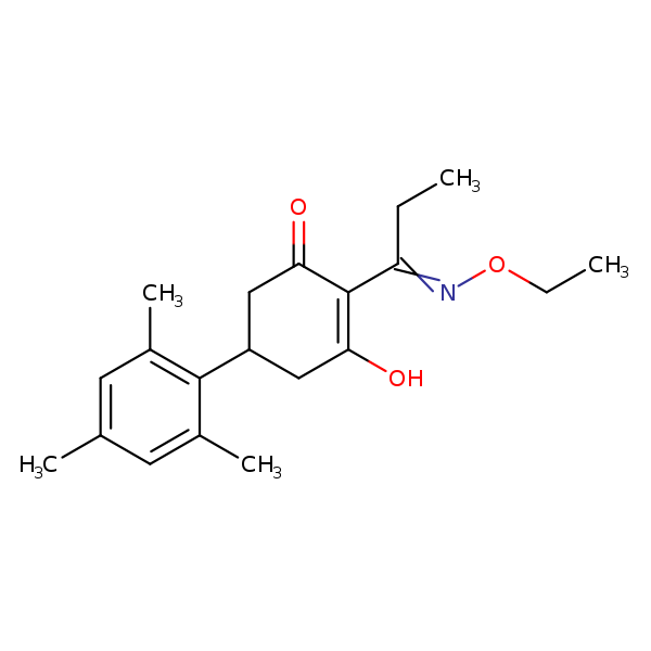 Structural image of Tralkoxydim