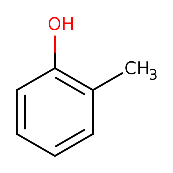 Structural image of o-Cresol