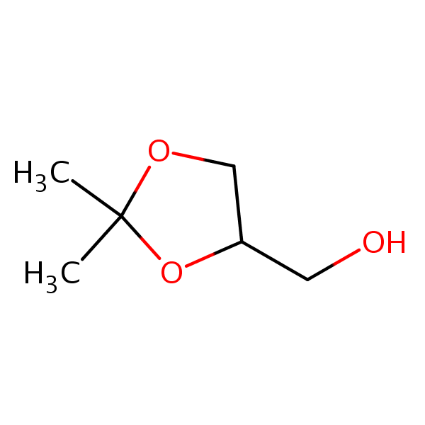 Structural image of Solketal
