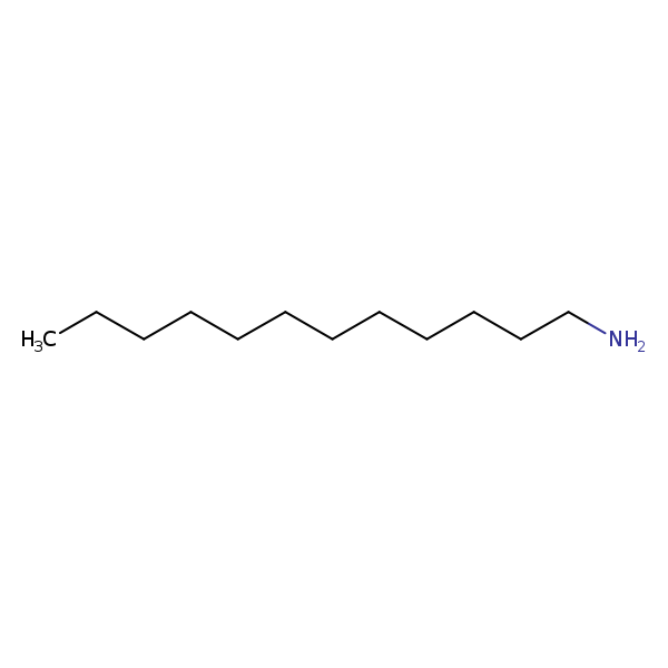 Structural image of 1-Dodecanamine