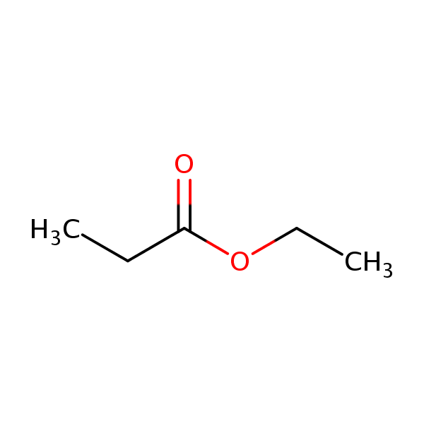 Structural image of Ethyl propionate