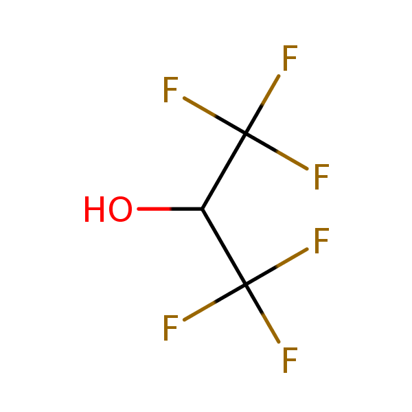 Structural image of 2H-Perfluoro-2-propanol