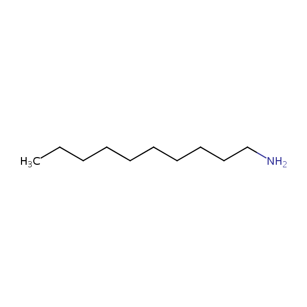 Structural image of 1-Decanamine