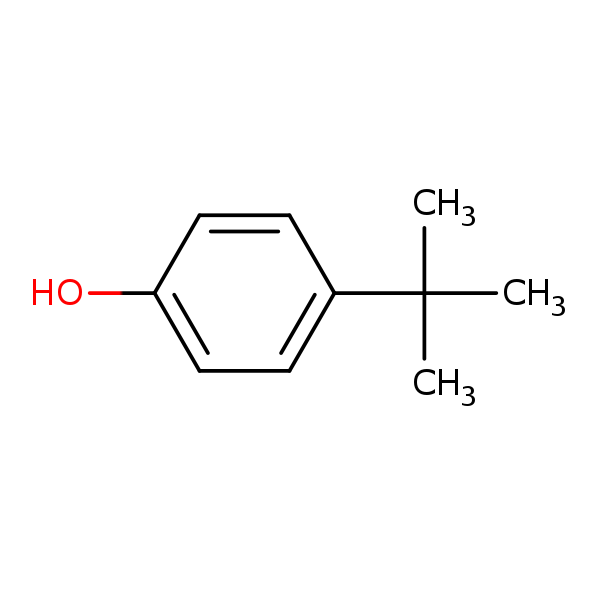 Structural image of 4-(1,1-Dimethylethyl)phenol