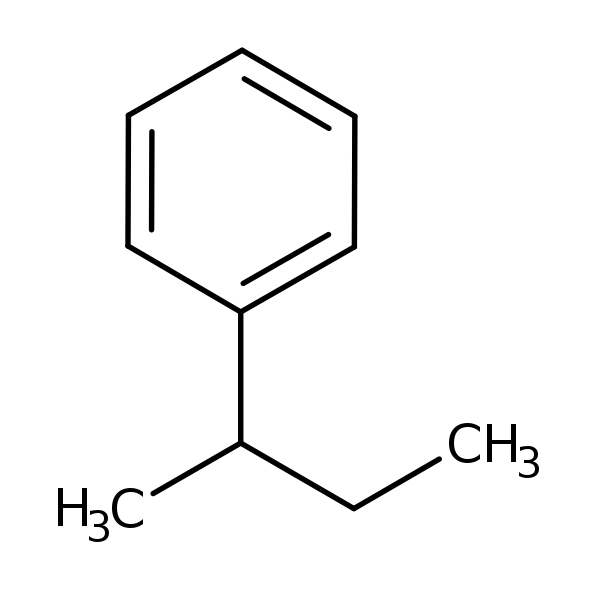 Structural image of sec-Butylbenzene