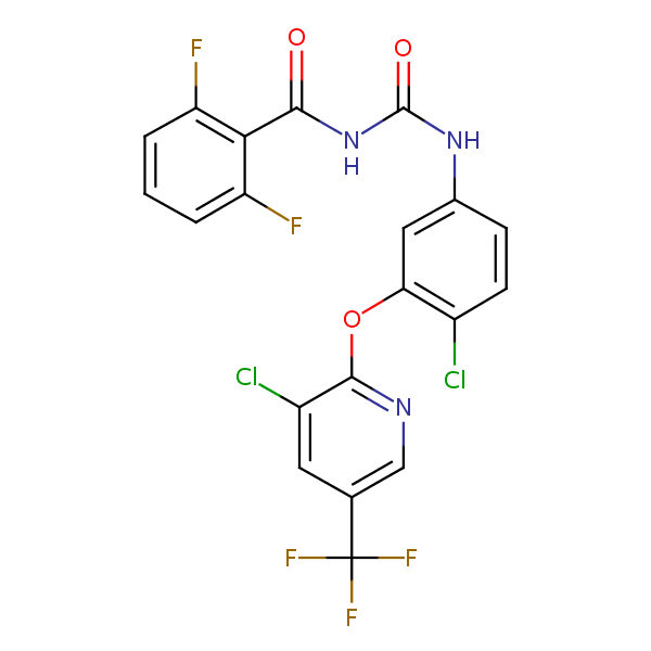 Structural image of Fluazuron