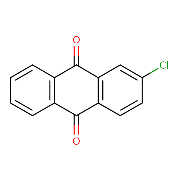 Structural image of 2-Chloroanthraquinone