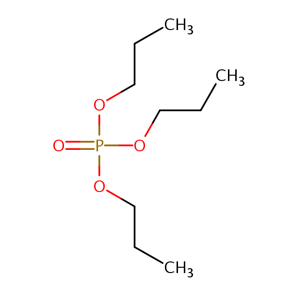 Structural image of Tripropyl phosphate