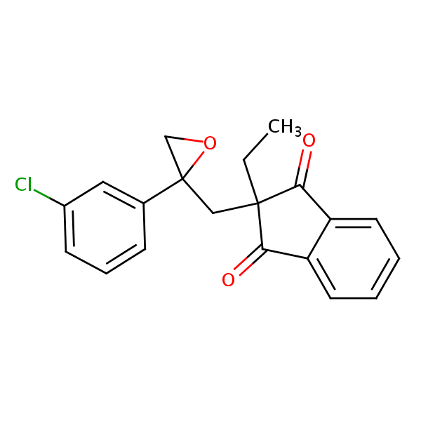 Structural image of Indanofan