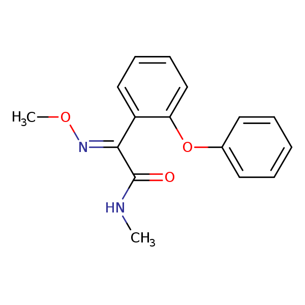 Structural image of Metominostrobin