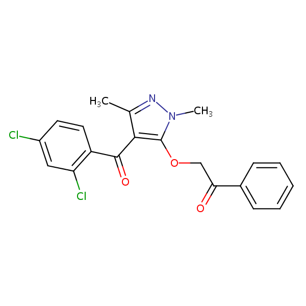 Structural image of Pyrazoxyfen