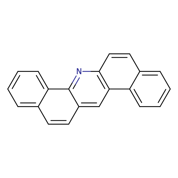Structural image of Dibenz[a,h]acridine