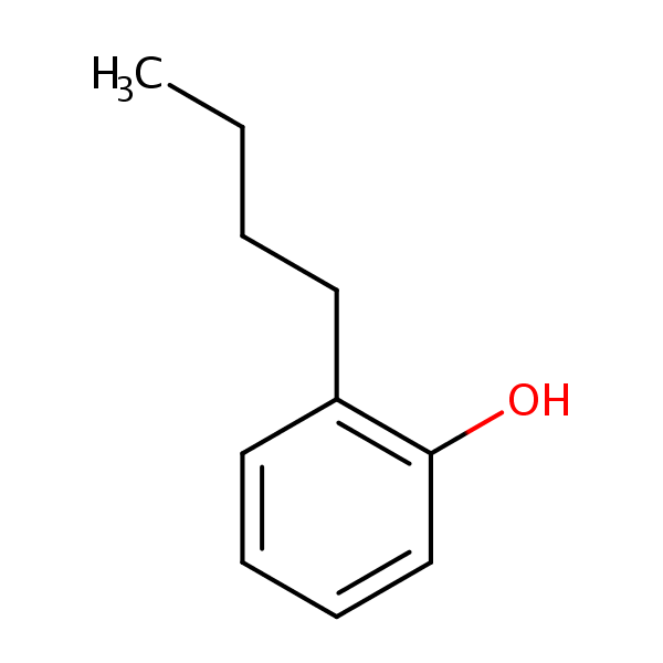 Structural image of 2-Butylphenol
