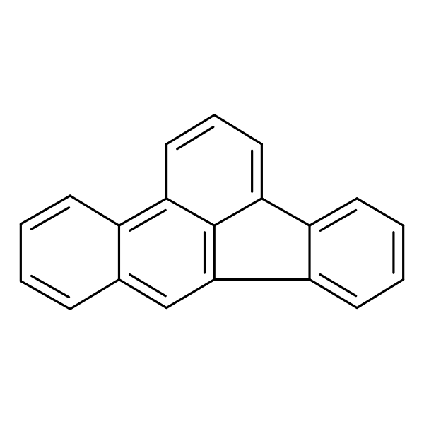 Structural image of Benzo(b)fluoranthene