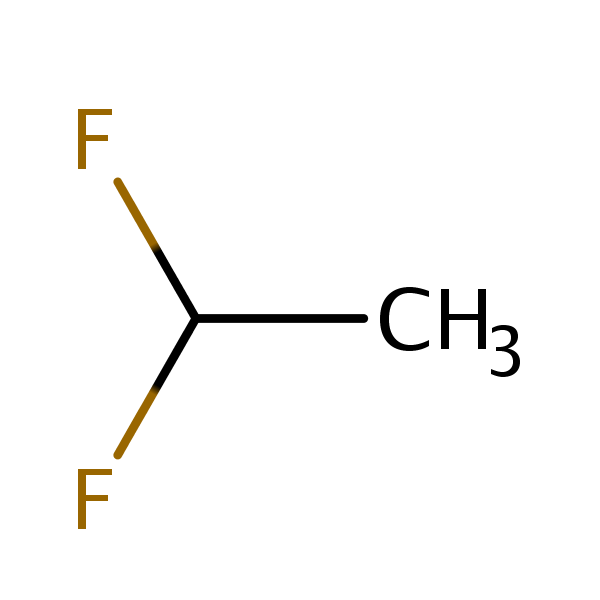 Structural image of 1,1-Difluoroethane