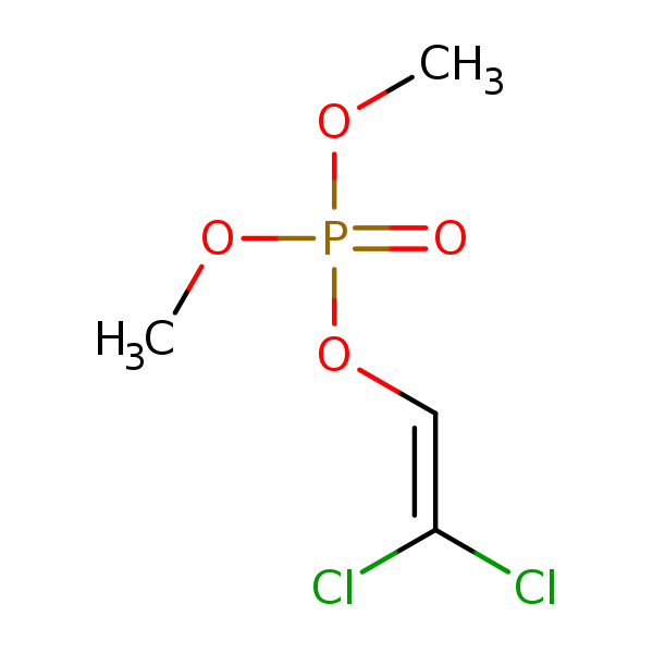 Structural image of Dichlorvos