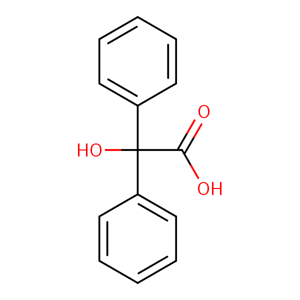 Structural image of Benzilic acid