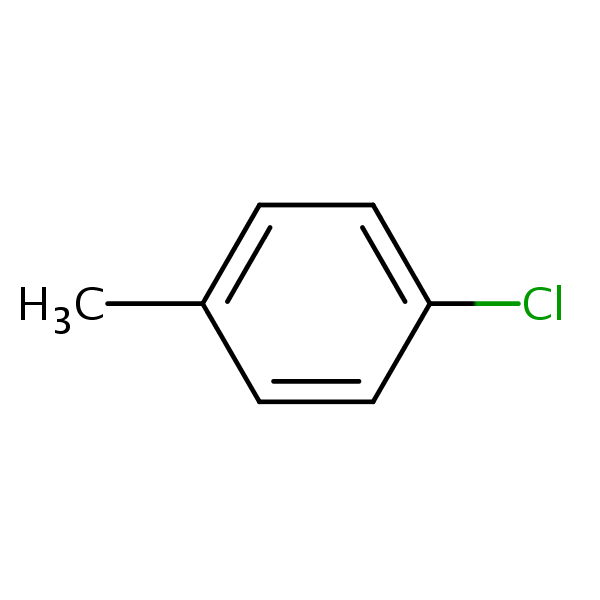 Structural image of 4-Chlorotoluene