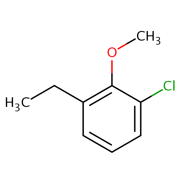 Structural image of 1-Chloro-3-ethyl-2-methoxybenzene