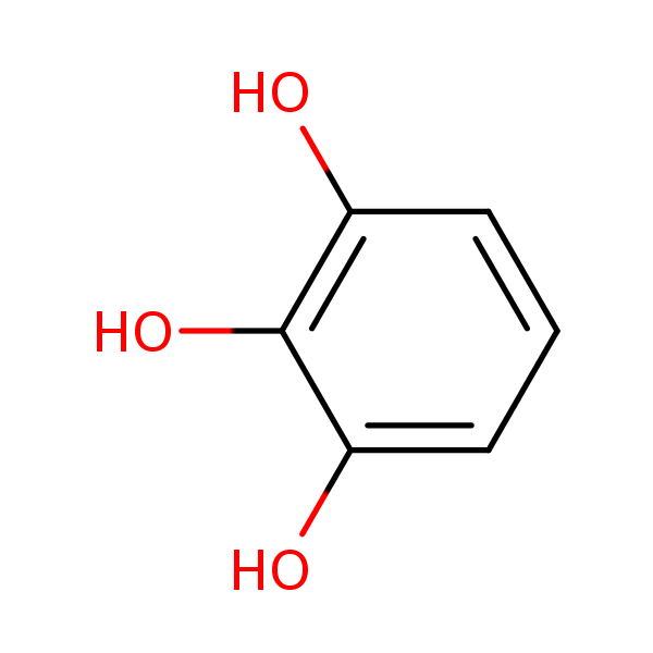 Structural image of Pyrogallol