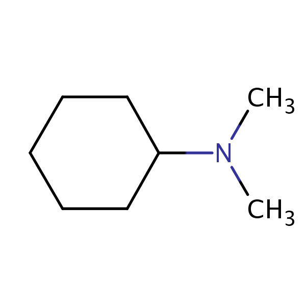 Structural image of N,N-Dimethylcyclohexylamine