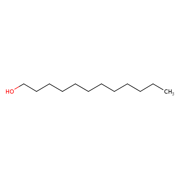 Structural image of 1-Dodecanol
