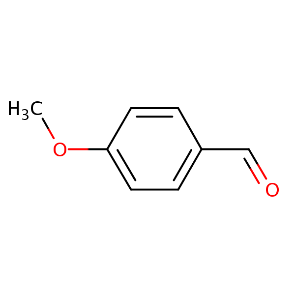 Structural image of 4-Methoxybenzaldehyde