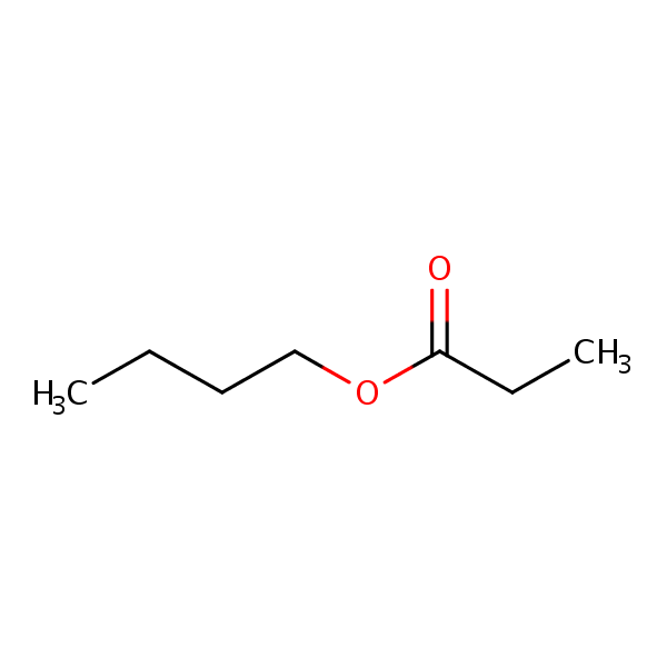 Structural image of Butyl propionate
