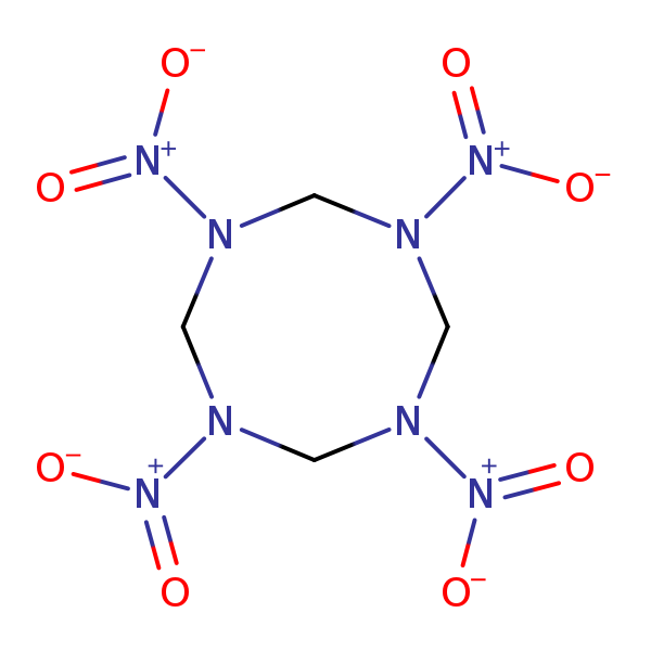 Octahydro-1,3,5,7-tetranitro-1,3,5,7-tetrazocine (HMX)