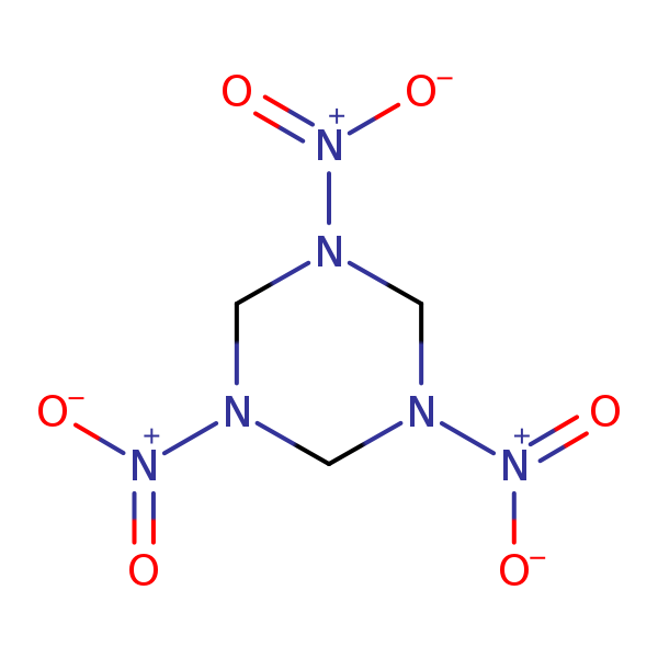 Hexahydro-1,3,5-trinitro-1,3,5-triazine (RDX)